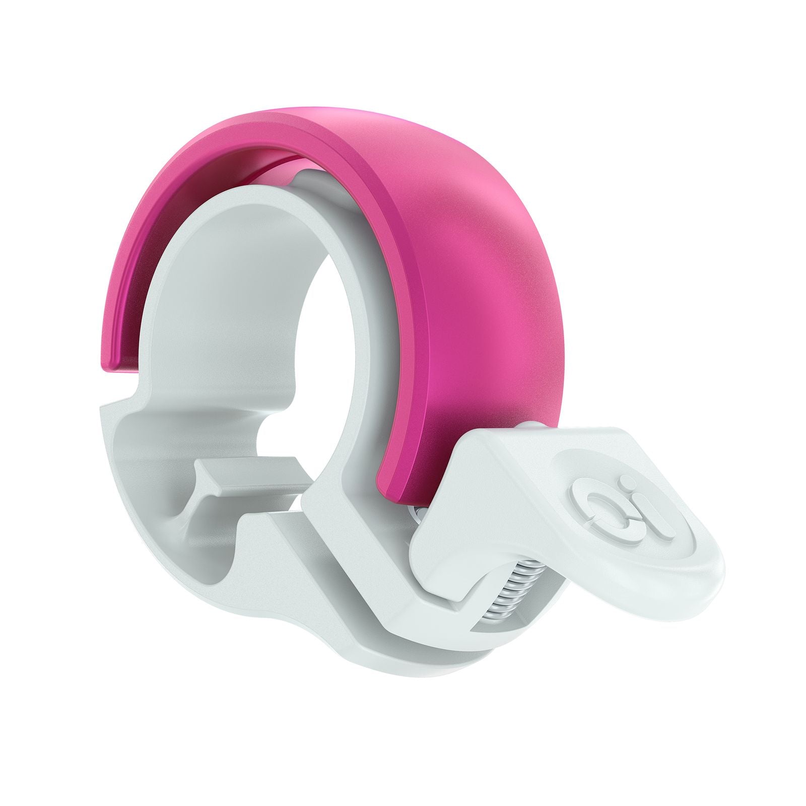 Knog Oi Classic Fahrradklingel – Farbe Weiß/Rosa