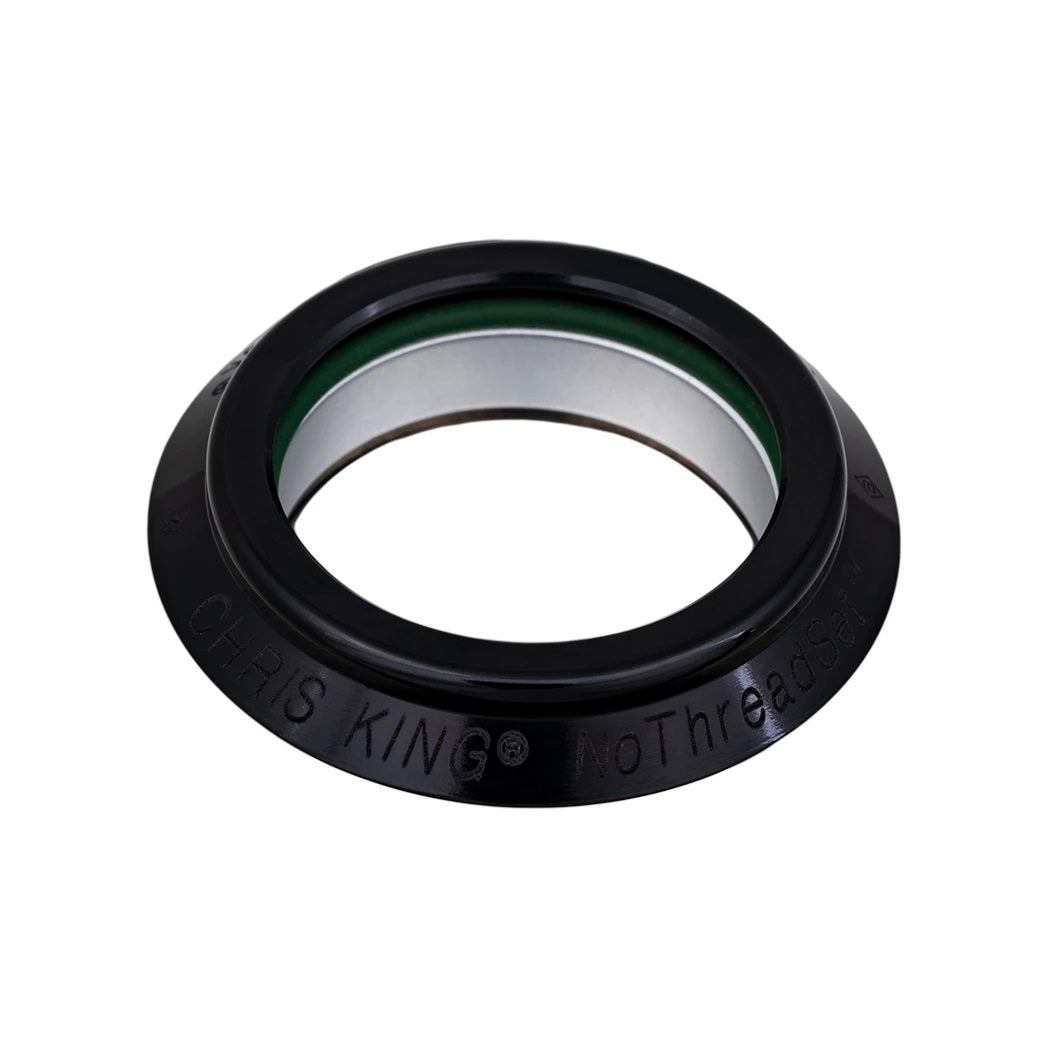 Chris King Bearing Cap NoThreadSet, 1", Sotto Voce, black