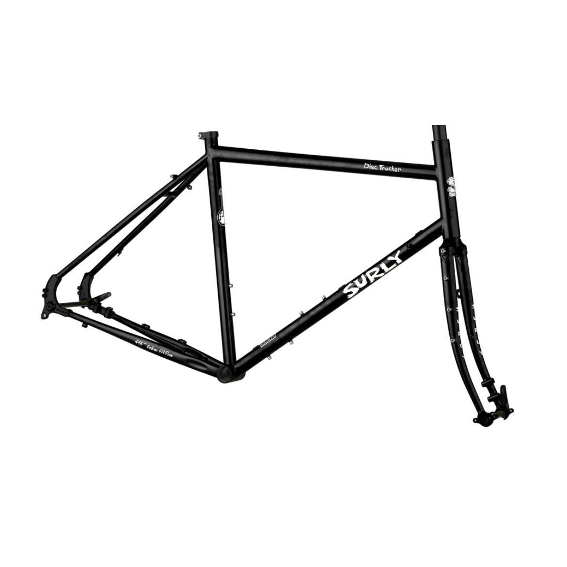 Surly Disc Trucker Reiserad Rahmenkit, 26" hi-viz black