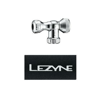 Lezyne CO2 Pumpenkopf Control Drive CNC;silber-glänzend;