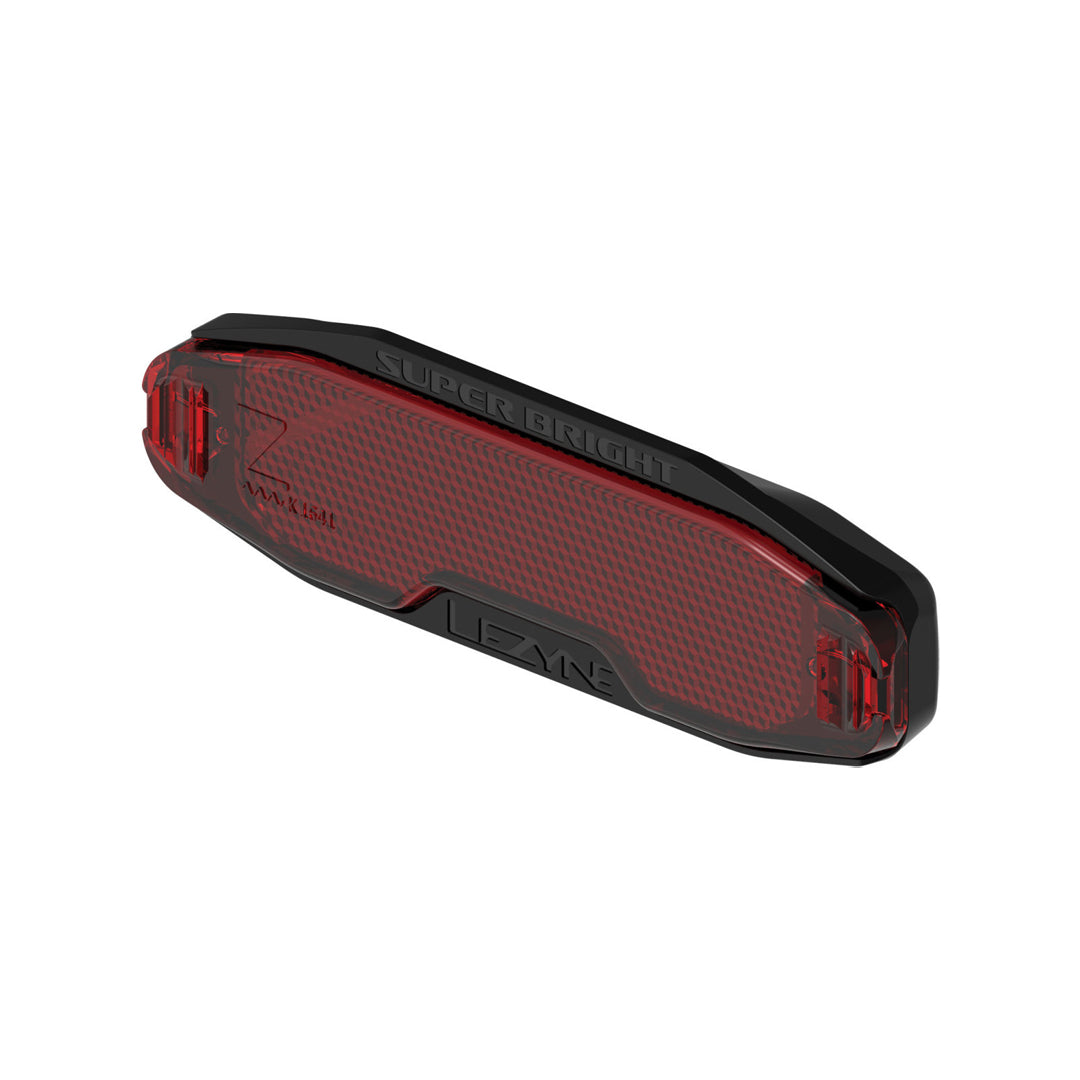 LEZYNE SUPER BRIGHT STVZO E12 SCHWARZ ROTES LICHT