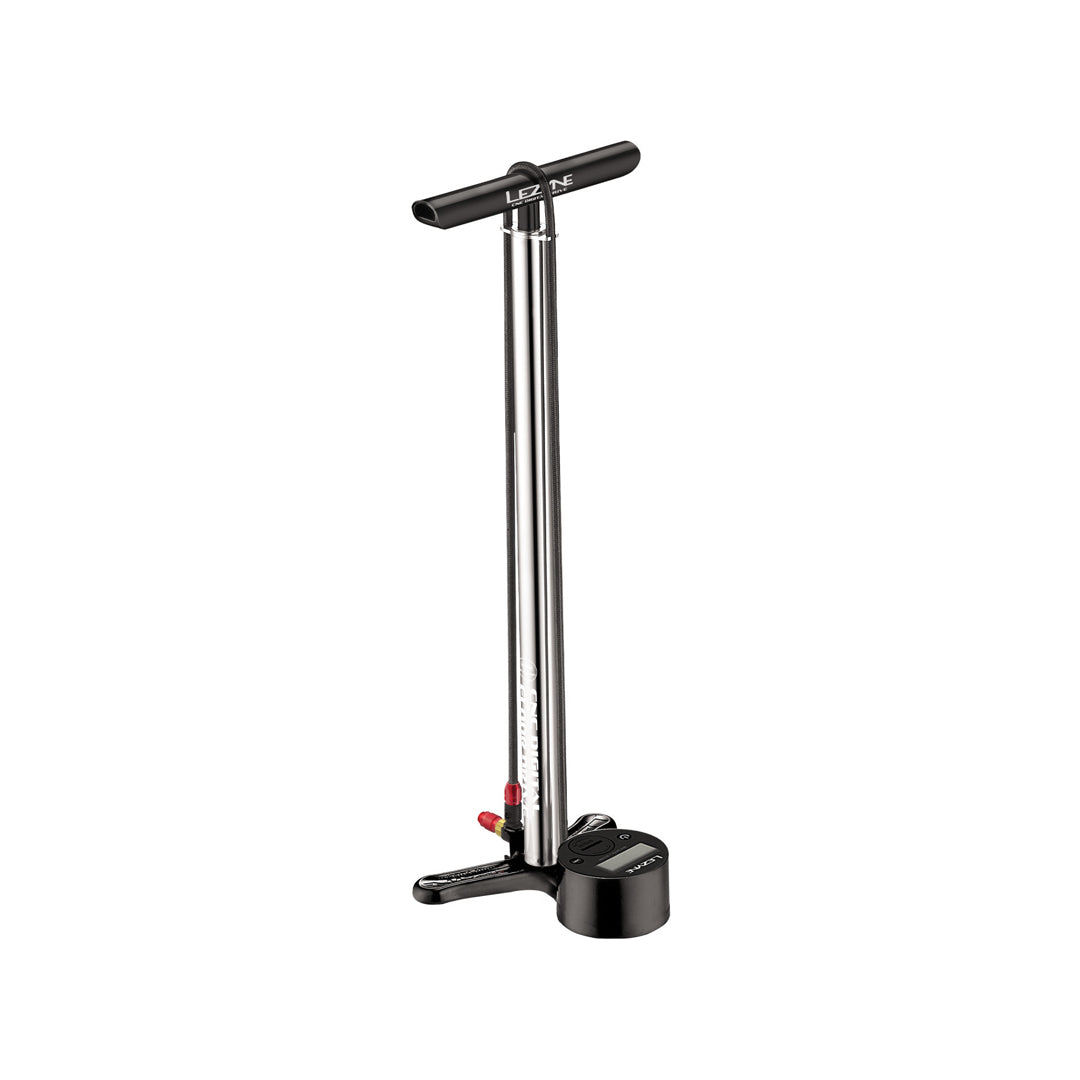 LEZYNE CNC HP Digital Drive Standpumpe mit digitalem Manometer