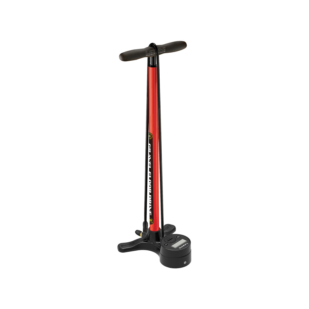 LEZYNE Gravel Digital Standluftpumpe – Präzision für Gravelbikes & Tubeless-Reifen