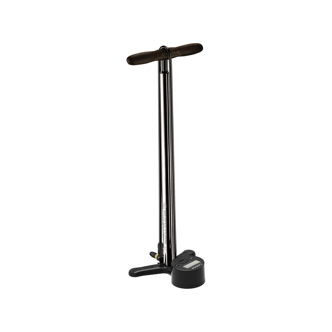 LEZYNE Gravel Digital Drive Pro Standluftpumpe mit Digitalmanometer für Gravelbikes