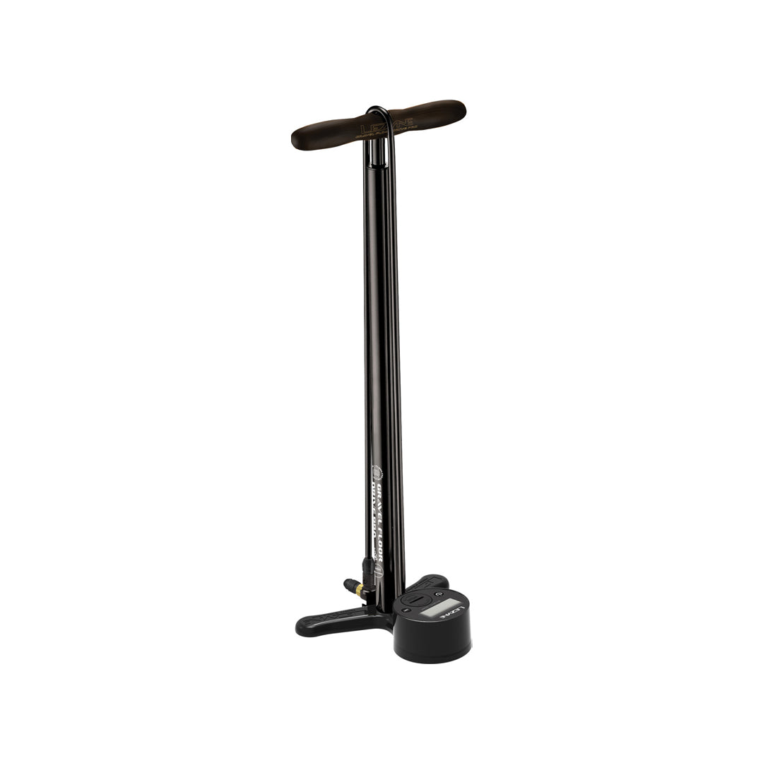 LEZYNE Gravel Digital Drive Pro Standluftpumpe mit Digitalmanometer für Gravelbikes
