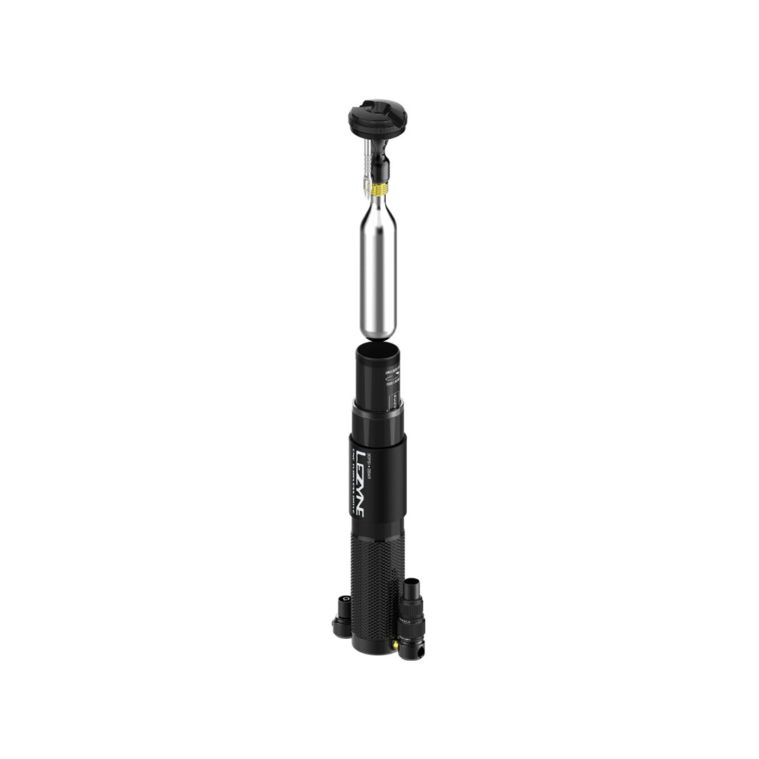 LEZYNE CNC-TUBELESS-ANTRIEB CNC  MINIPUMPEN