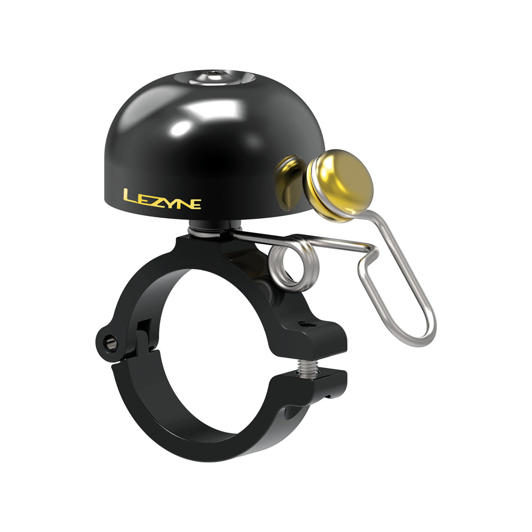 LEZYNE Classic Stainless Brass Fahrradklingel Schwarz