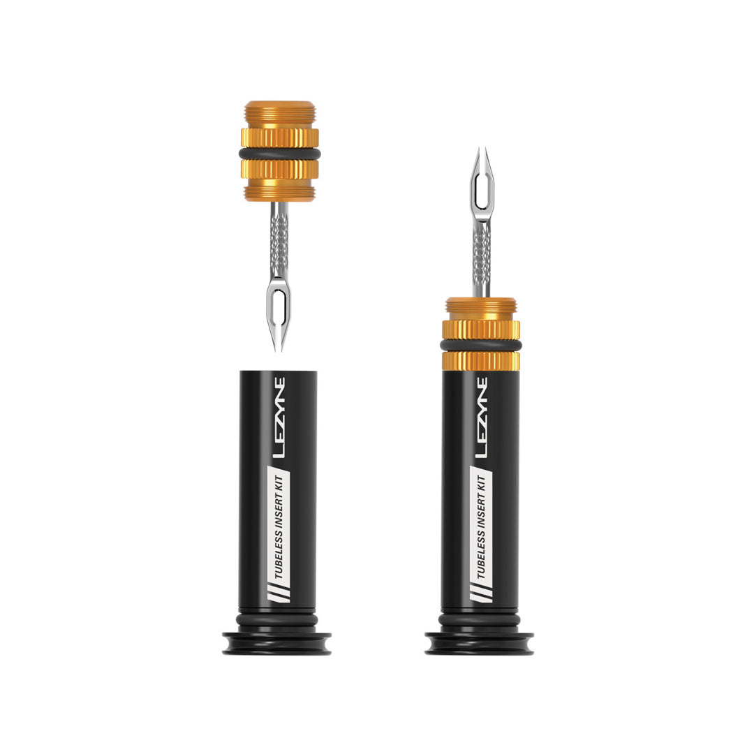 LEZYNE Tubeless Insert Kit inkl. 5 Reparaturstreifen – Kompaktes Reifenreparatur-Set für unterwegs