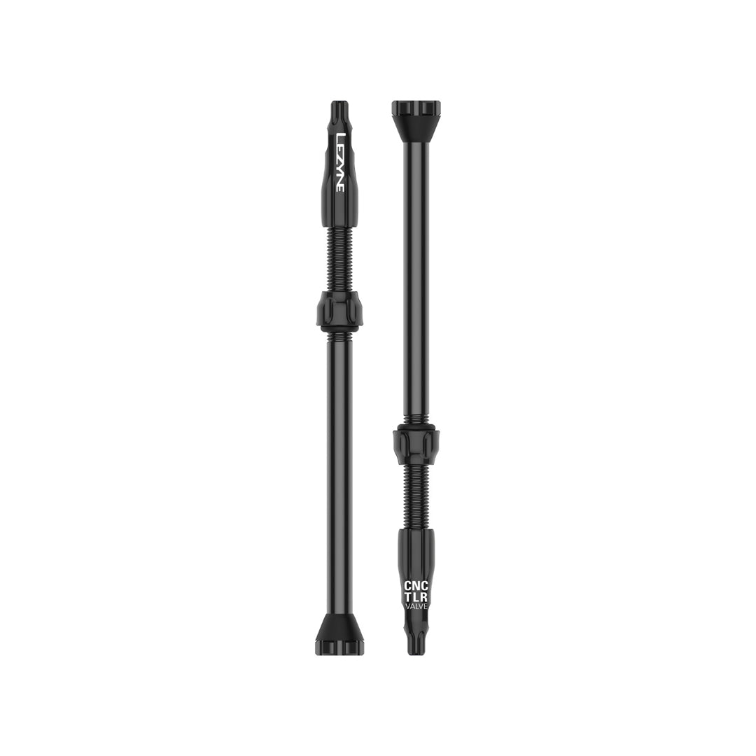 LEZYNE Tubeless Ventil CNC 80 mm – Aluminium Ventil für Tubeless-Felgen