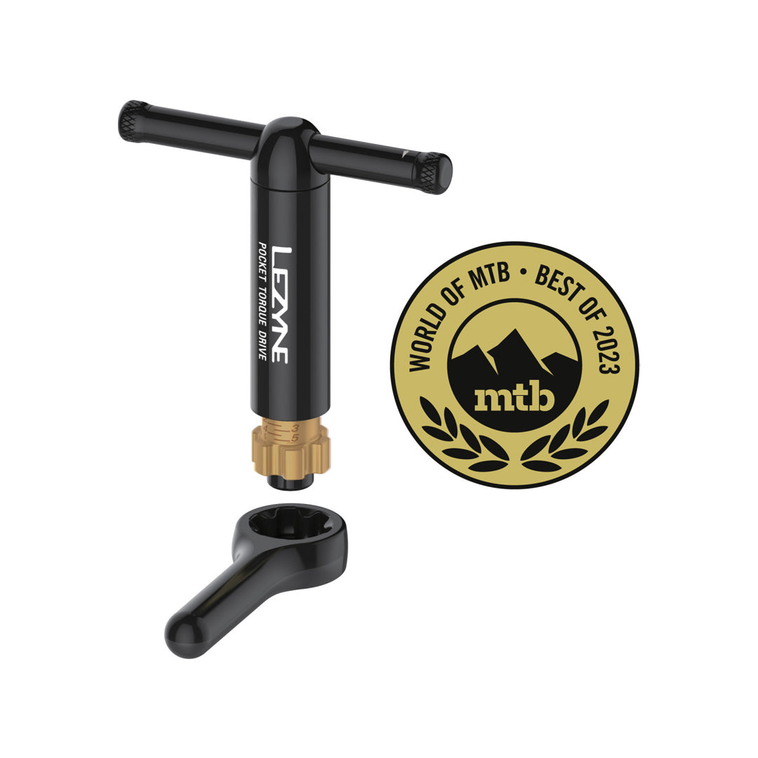 LEZYNE Pocket Torque Drive Drehmomentschlüssel mit Biteinsätzen