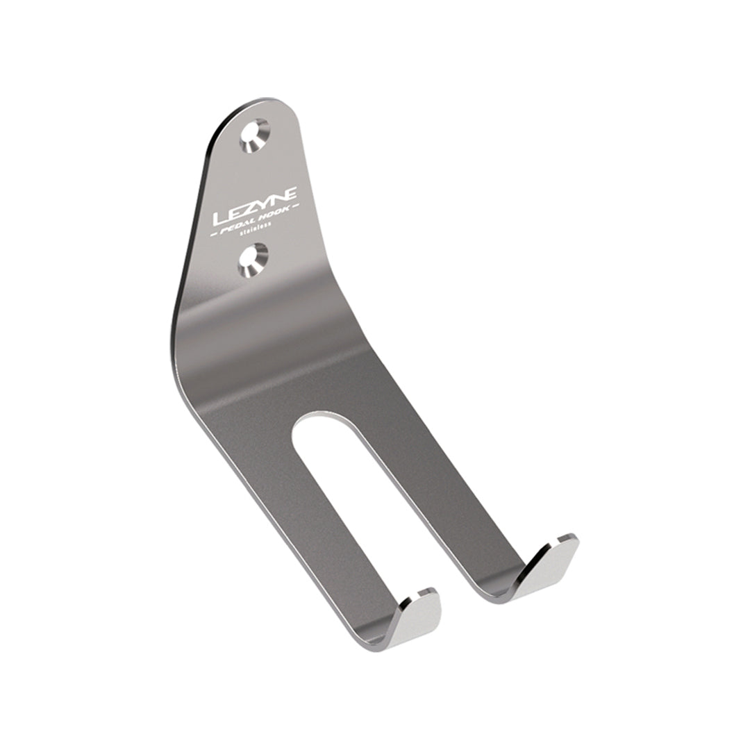 LEZYNE PEDAL HOOK, EDELSTAHL SILBER
