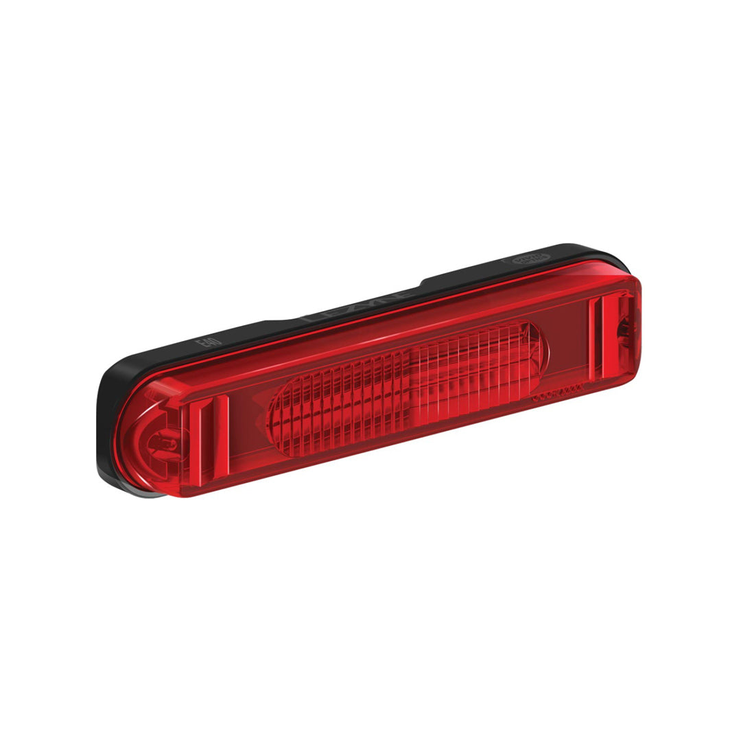 LEZYNE RACK PRO STVZO E40 SCHWARZ ROTES LICHT, Y16