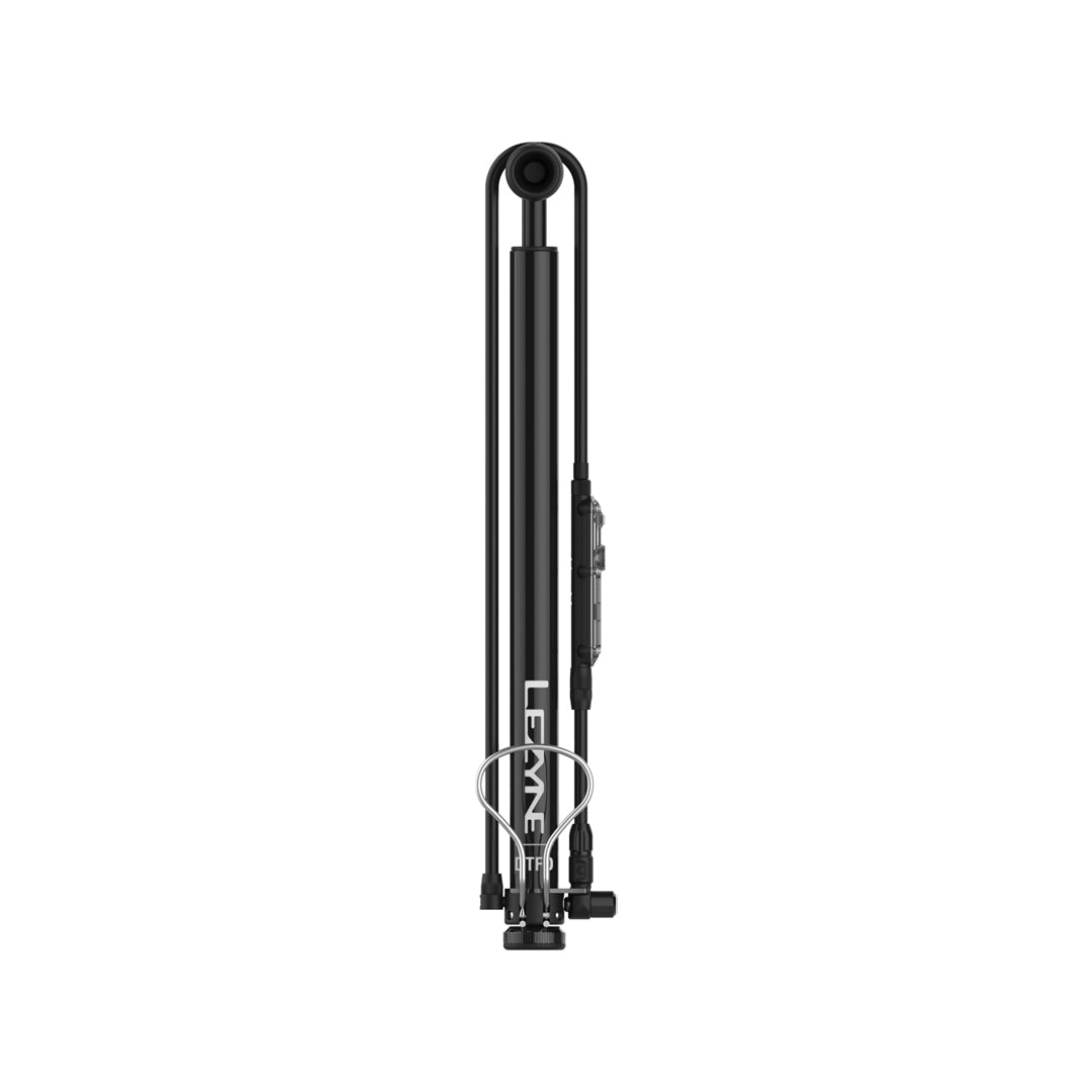 LEZYNE Digital Travel Floor Drive Standluftpumpe 160 PSI – Kompakte Hochdruck-Reisepumpe