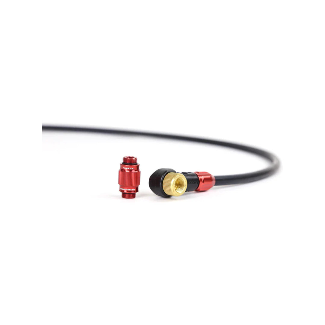 LEZYNE ABS-1 PRO GEFLOCHTENER STANDPUMPENSCHLAUCH - STD PUMPENKOPF