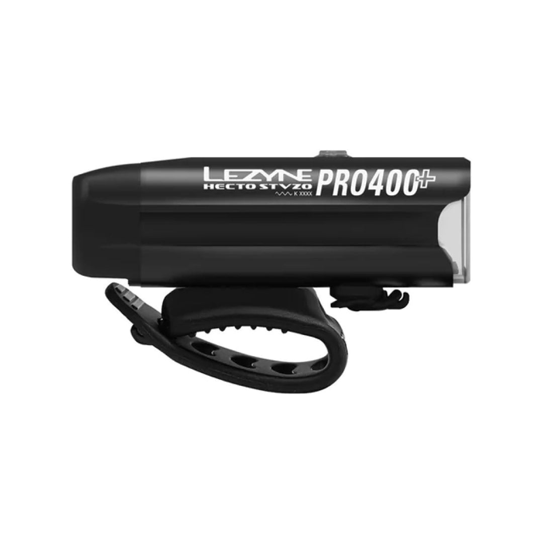 LEZYNE HECTO PRO STVZO 400+ WEISSES LICHT SCHWARZ, Y17
