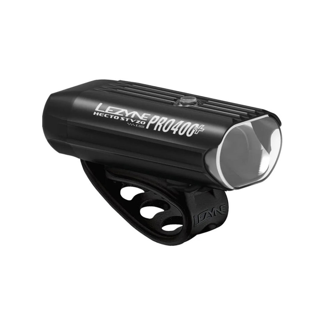 LEZYNE HECTO PRO STVZO 400+ WEISSES LICHT SCHWARZ, Y17