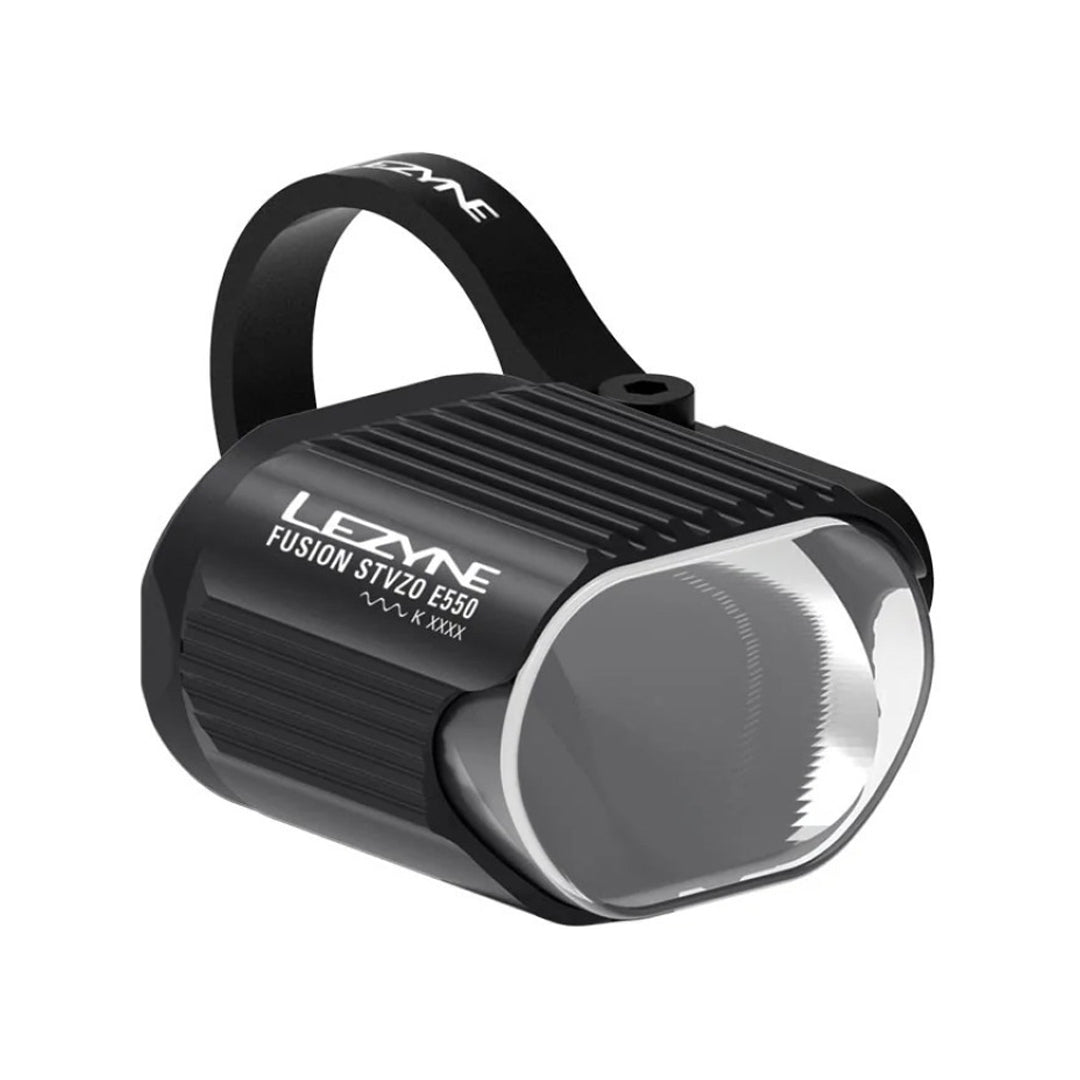 LEZYNE E-BIKE FUSION SM STVZO E550 SCHWARZ WEISSES LICHT, Y17