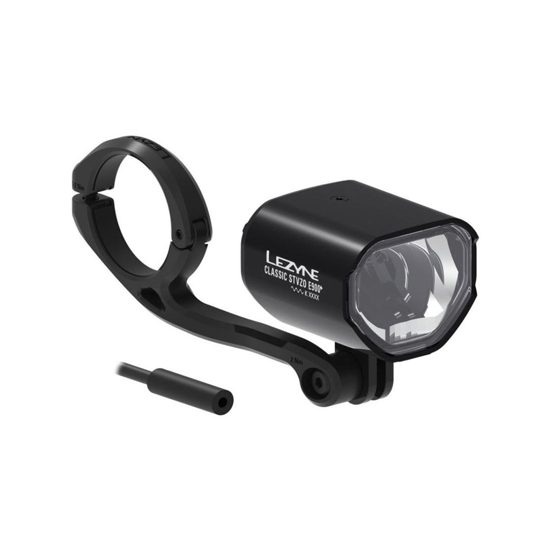 LEZYNE CLASSIC STVZO E900+ SCHWARZ WEISSES LICHT, Y18
