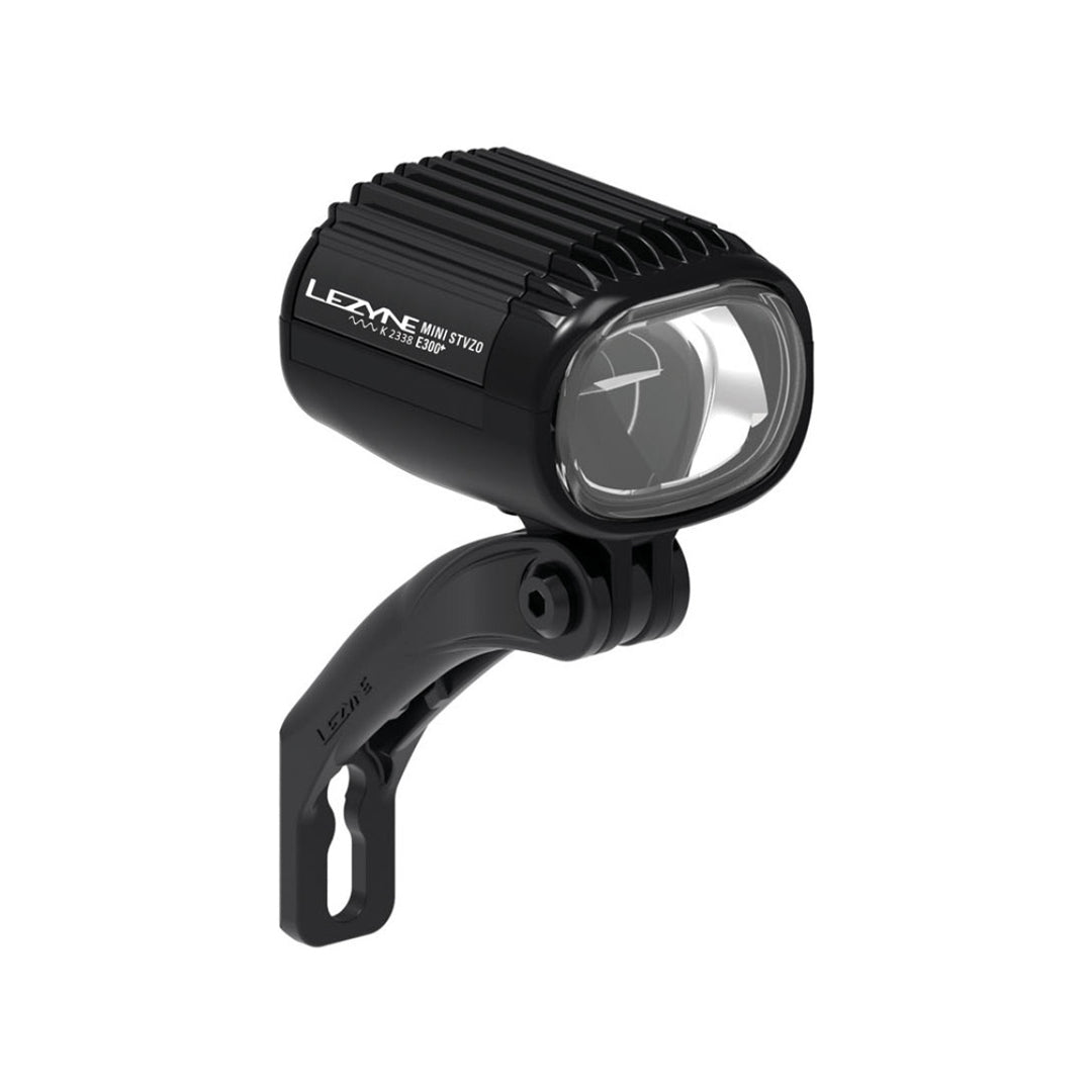 LEZYNE MINI STVZO E300+ MATTSCHWARZ WEISSES LICHT, Y18