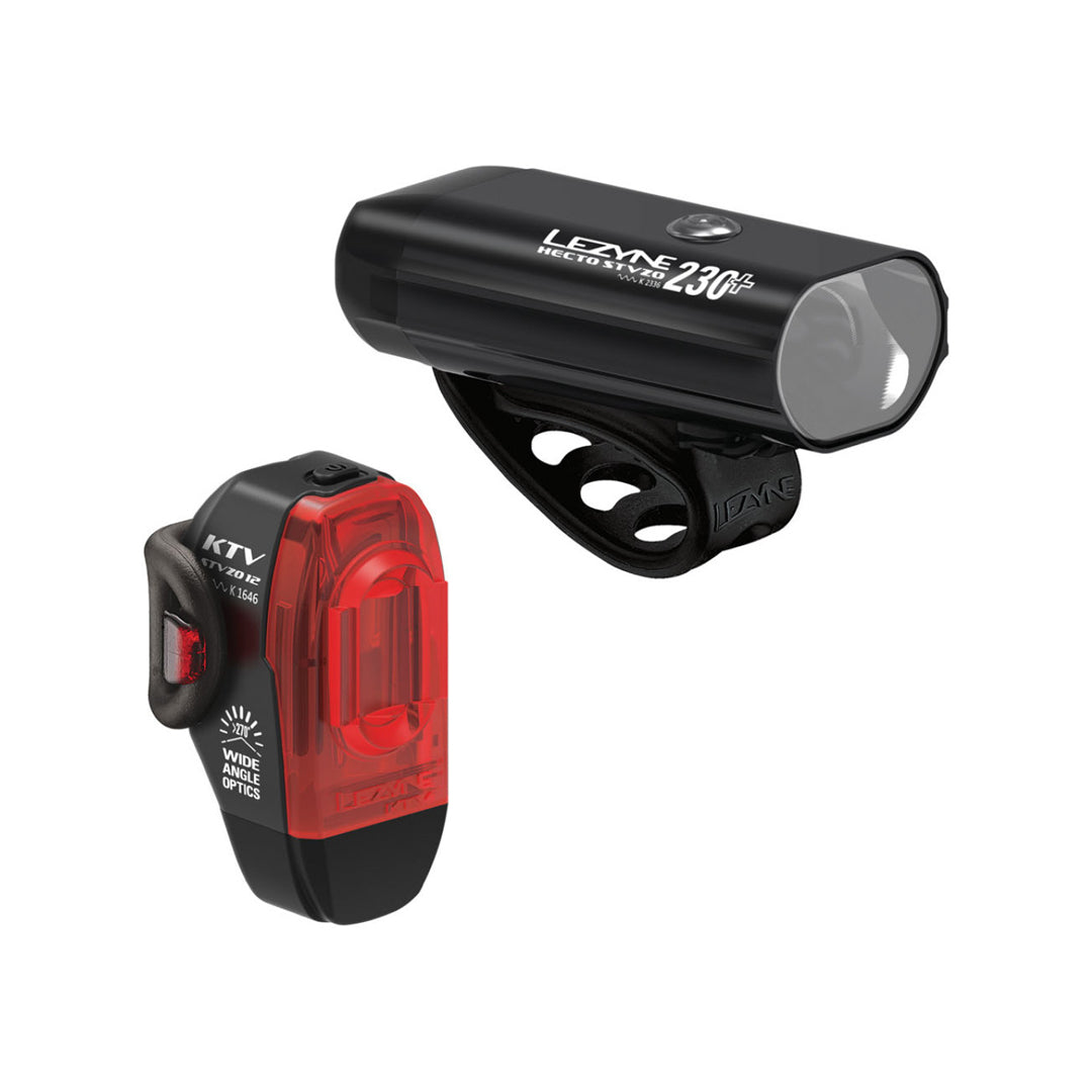 LEZYNE BELEUCHTUNGSSET HECTO 230+ / KTV STVZO