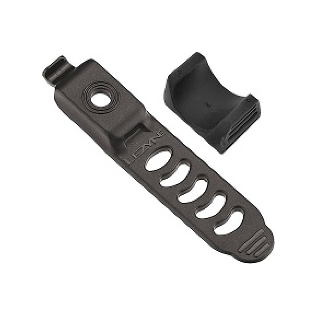 LEZYNE ERSATZ-HALTERUNG MIT GUMMI, FÜR HECTO, MICRO, MACRO, POWER, SUPER UND DECA DRIVE (WEISSES LICHT), SCHWARZ