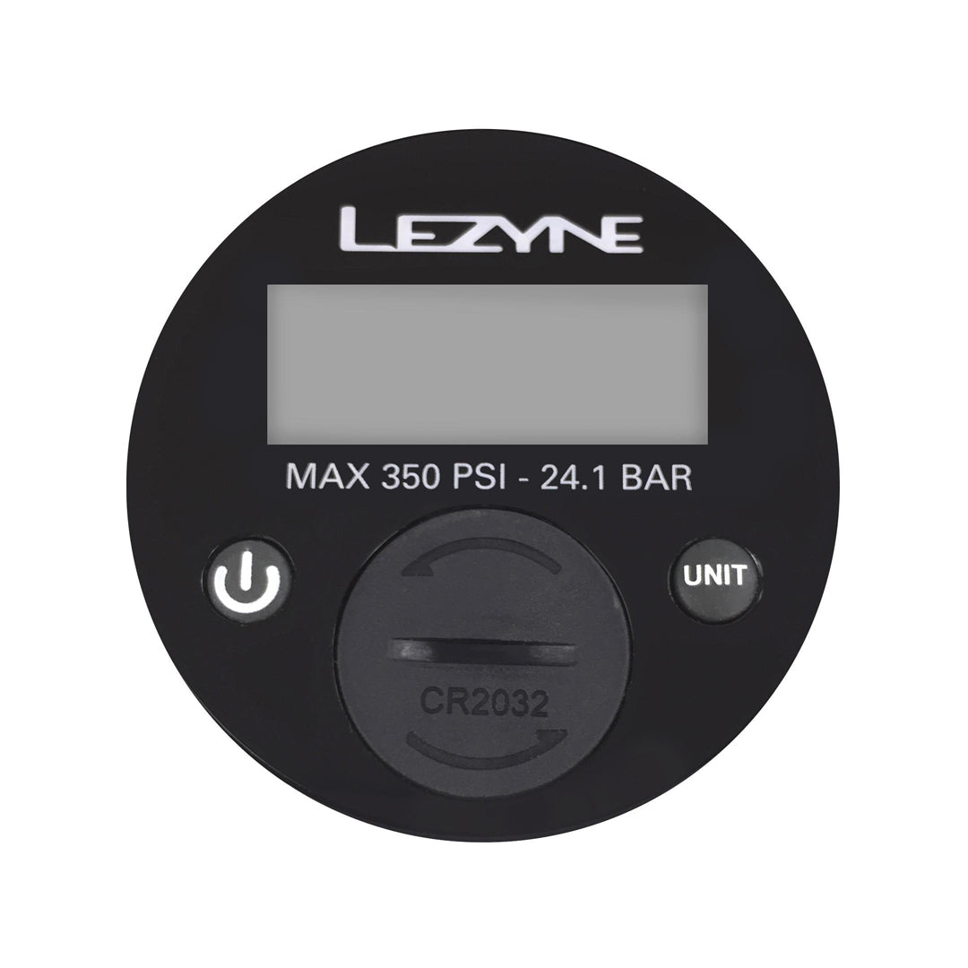 LEZYNE MANOMETER 2,5" DIGITAL 350PSI, FÜR ALLE FLOOR PUMPEN