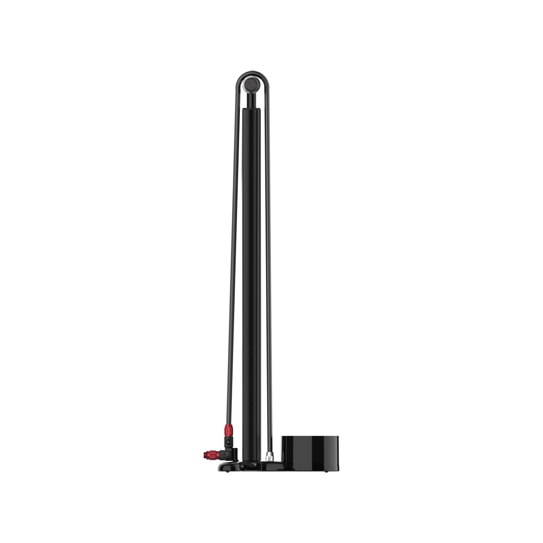 LEZYNE Alloy Floor Drive 3.5 Standluftpumpe mit Holzgriff und Präzisionsmanometer