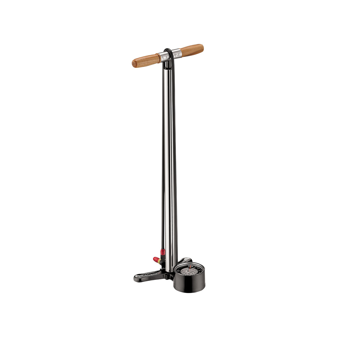 LEZYNE Alloy Floor Drive 3.5 Standluftpumpe aus Aluminium mit Präzisionsmanometer