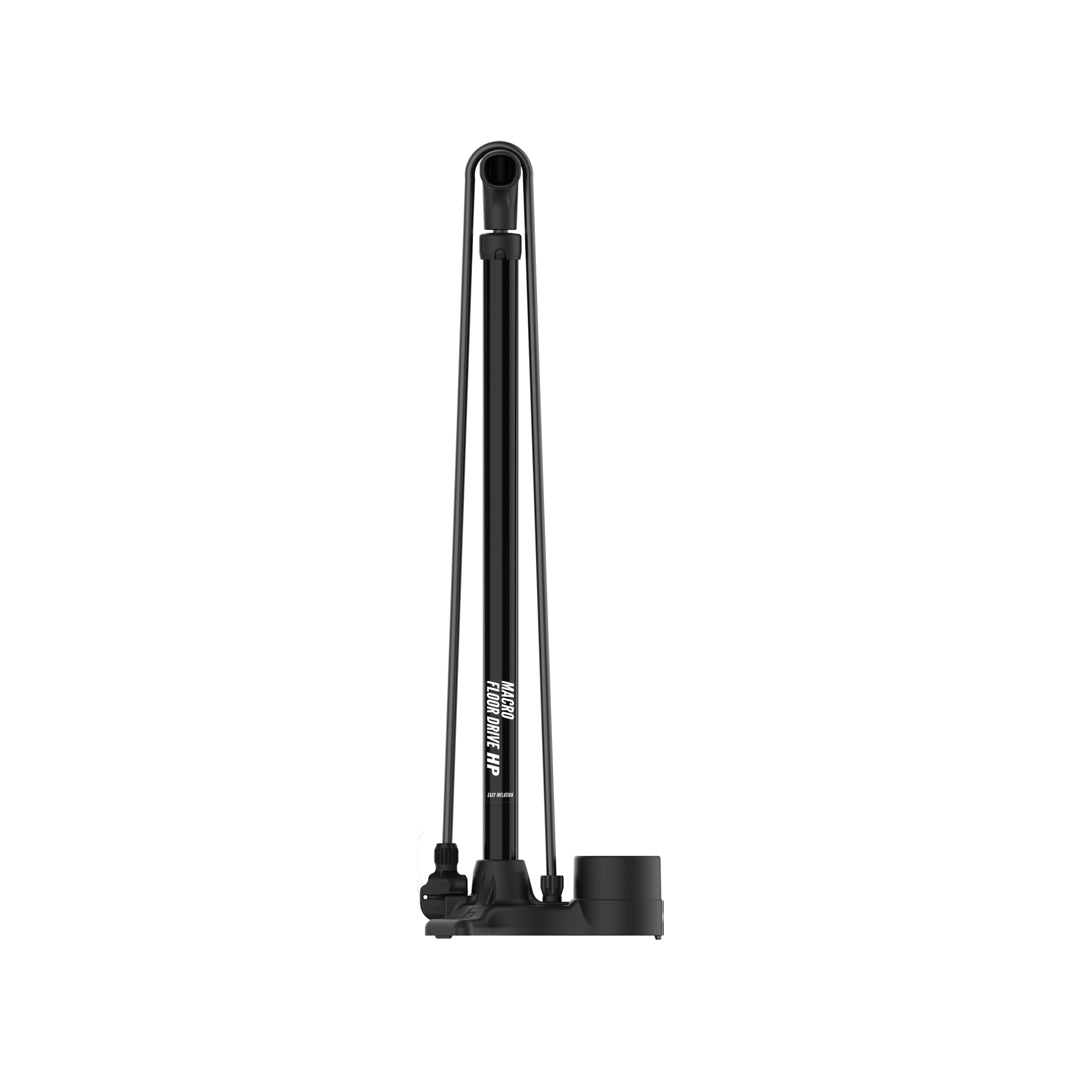LEZYNE Standluftpumpe Macro HP Floor Drive DV – Hochdruckpumpe bis 220 PSI