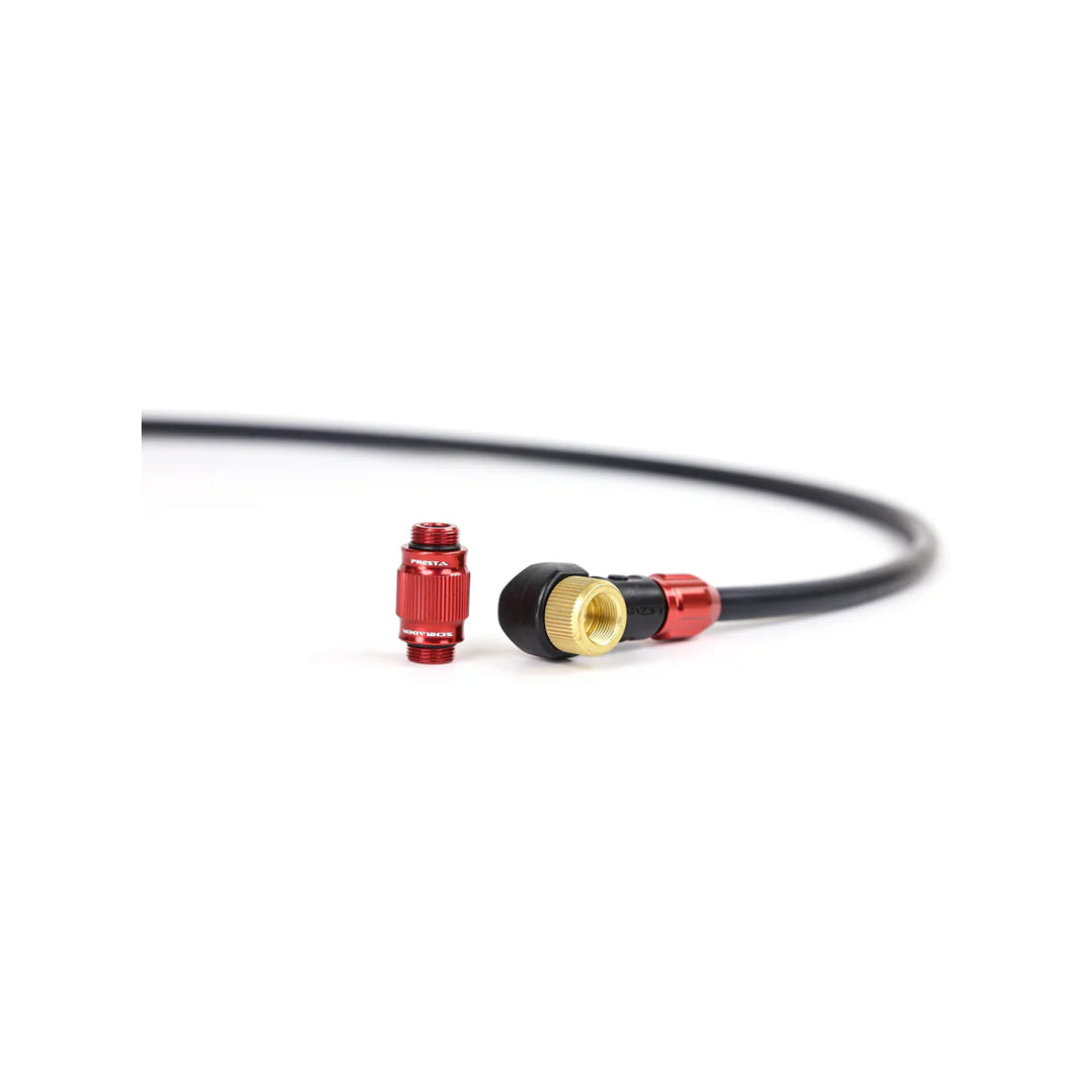 LEZYNE ABS-1 PRO HP CHUCK BRAIDED PUMPENKOPF