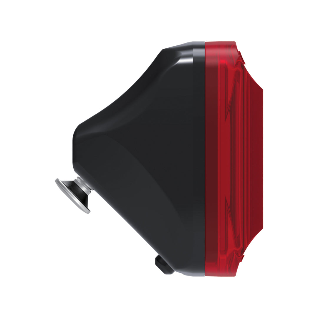 LEZYNE FENDER STVZO EBIKE SCHWARZ-GLÄNZEND ROTES LICHT