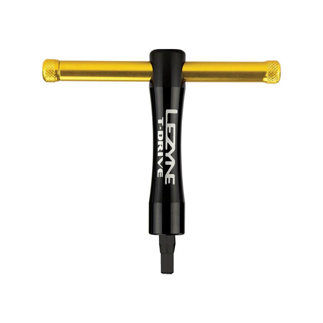 LEZYNE T-Drive CNC Aluminium Bithalter mit T-Griff für Fahrradwartung