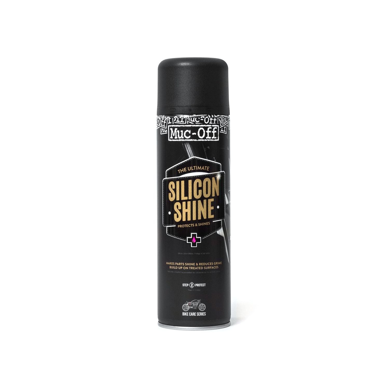 Muc-Off Muc Off Motorcycle Sillicone Shine 500ml (12), black, 500