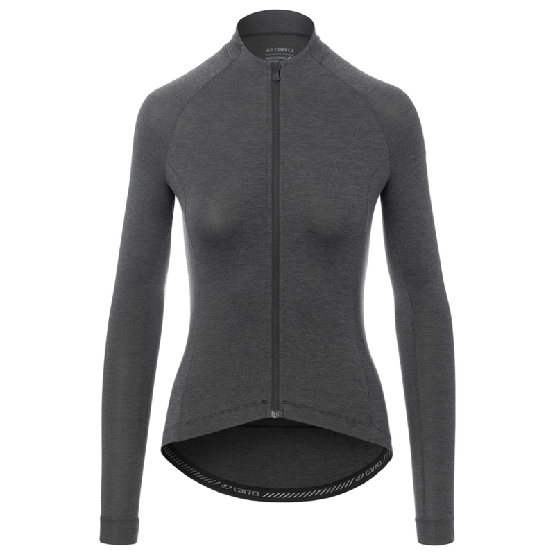 Giro W NEW ROAD Langarm Trikot charcoal heather