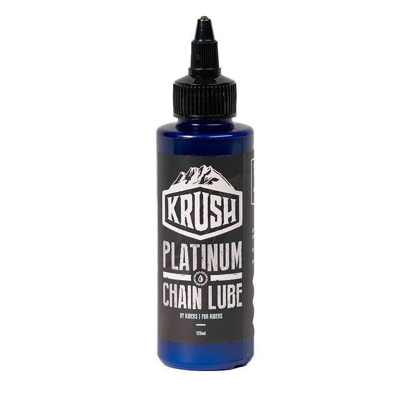 Krush Platinum Chain Lube – Premium Kettenöl mit Wachstechnologie für lange Lebensdauer