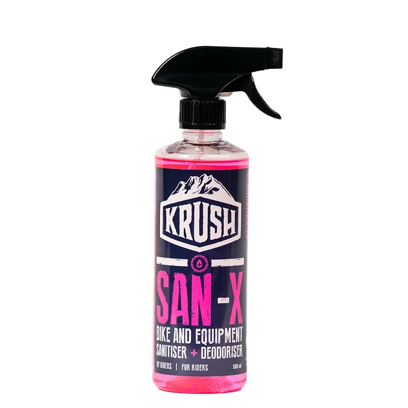 Krush San-X Desinfektions- & Desodorierungsspray für Fahrräder und Ausrüstung