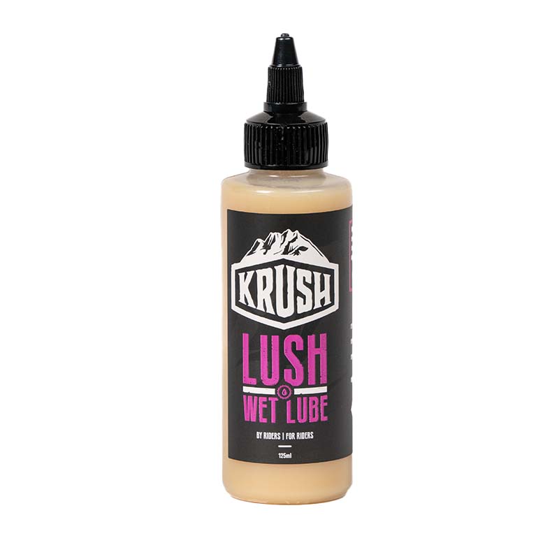 Krush Lush Wet Lube Kettenöl – Biologisch abbaubares Schmiermittel für alle Wetterbedingungen  HTML-Artikelbeschreibung