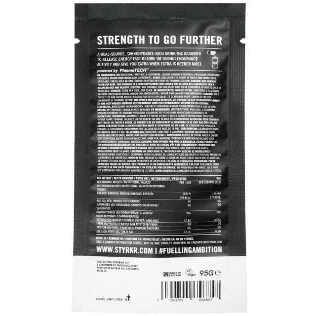 Styrkr MIX90 DUAL-CARB Energie Drink Mix