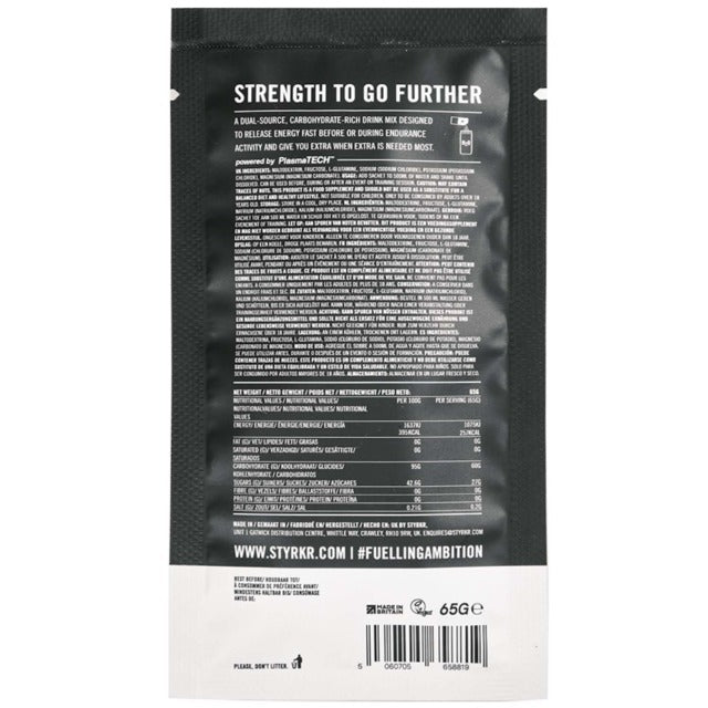 Styrkr MIX60 DUAL-CARB Energie Drink Mix