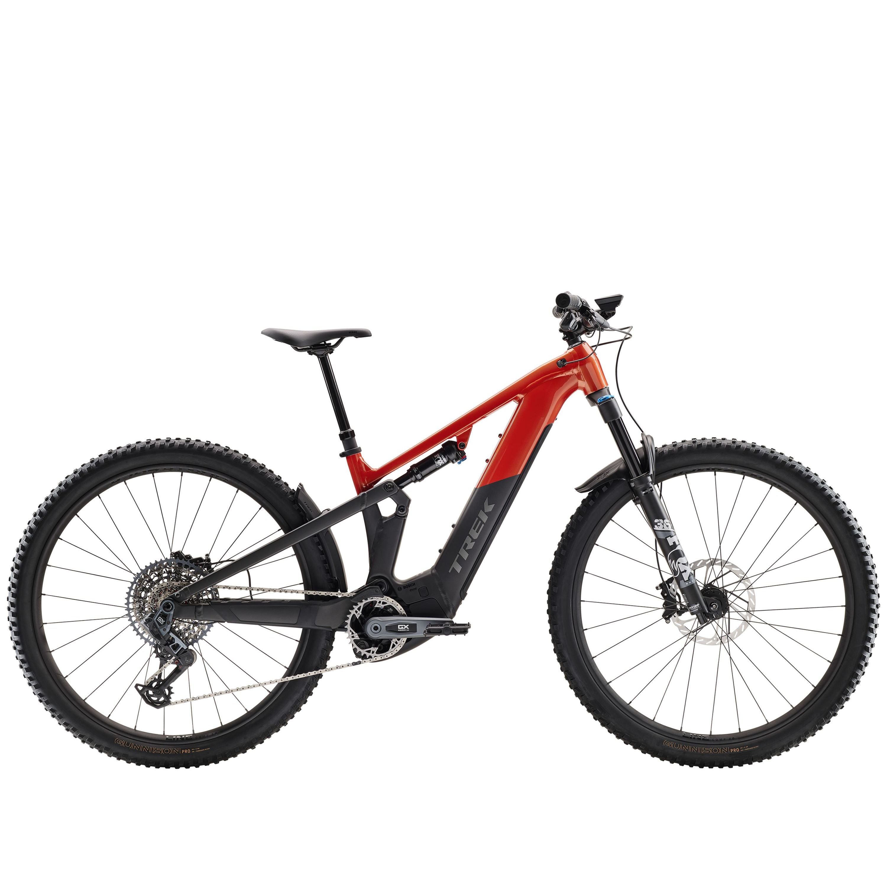 TREK Powerfly FS+ 8 EU S 27.5 Gloss Lava/Matte Dark Web