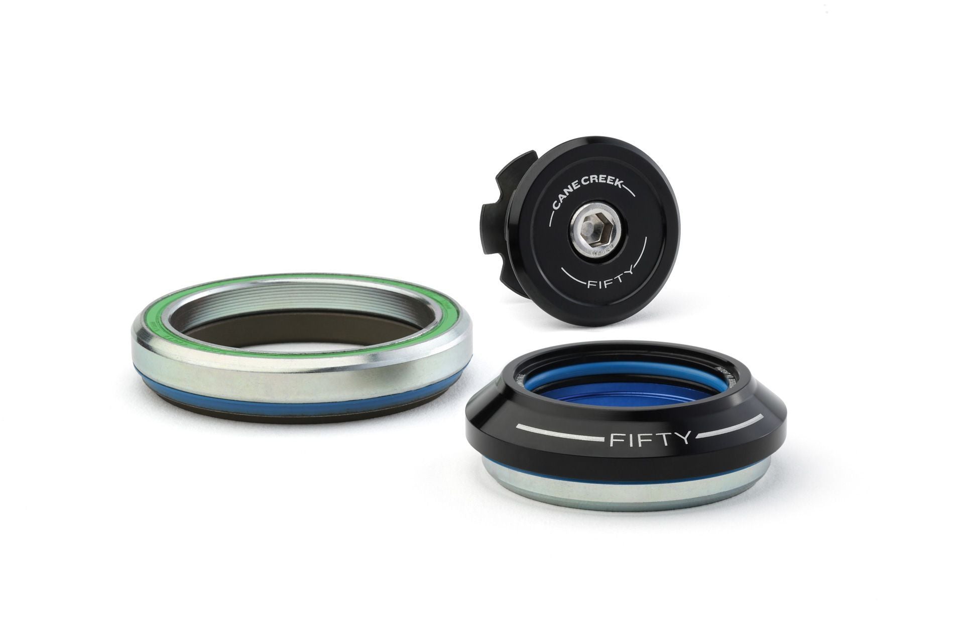 Jeu De Direction Cane Creek 40 Intégré Conique - Compatible IS42/28.6 Et IS52/40 - Standards 1 1/8" à 1 1/2" - Neuf