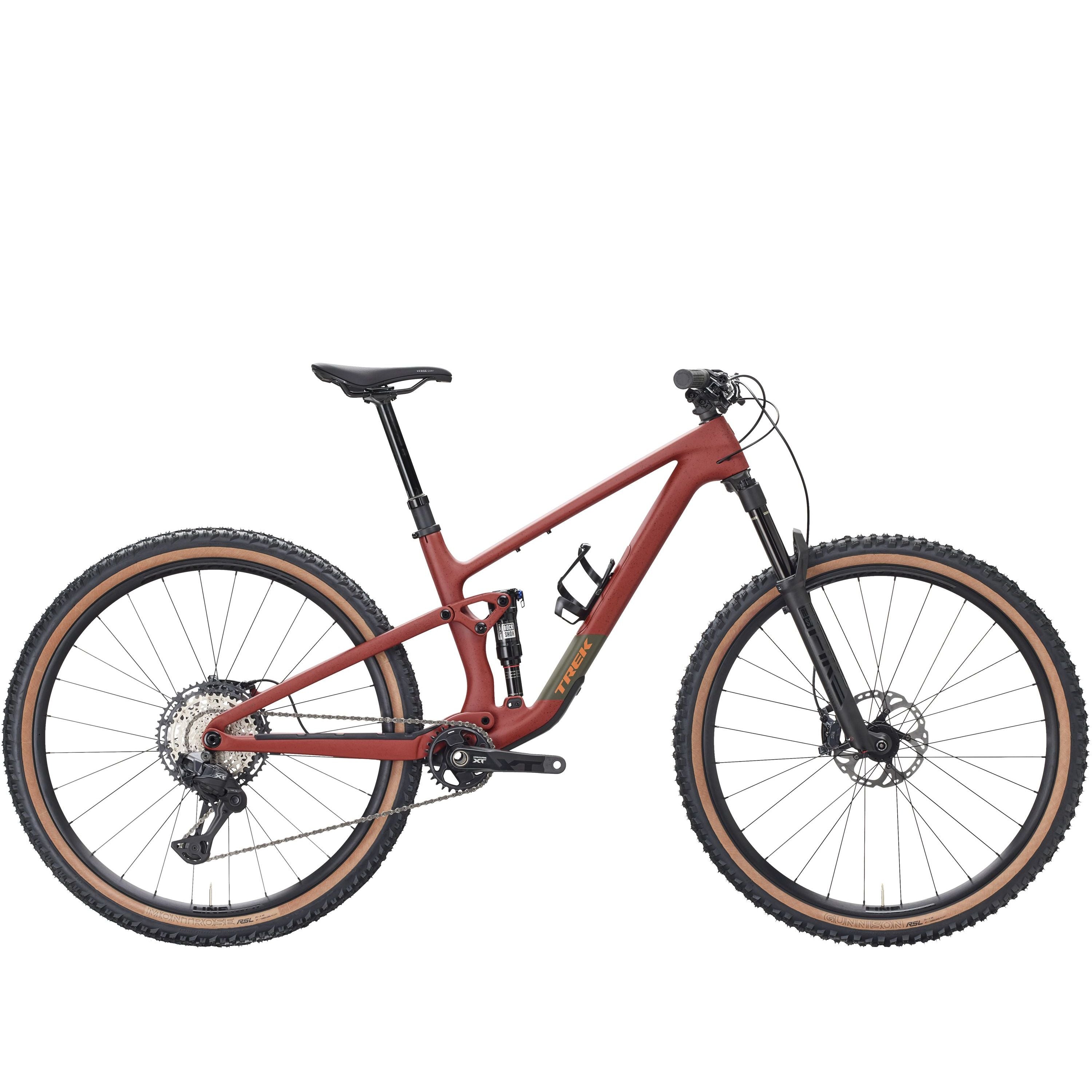 TREK Top Fuel 9.8 XL Matte Sedona Red/ Pennyflake