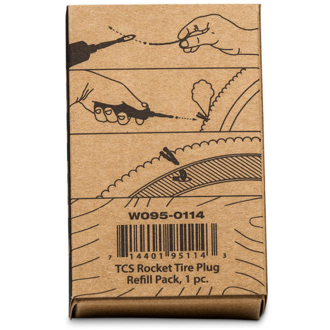 WTB Rocket Tire Plug Nachfüllpack – 15 Reifenstopfen & 4 Anker für Tubeless-Reifen