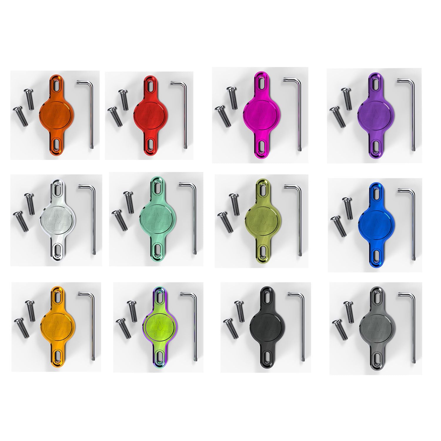 Muc-Off Muc Off Secure Tag Holder V2, unis