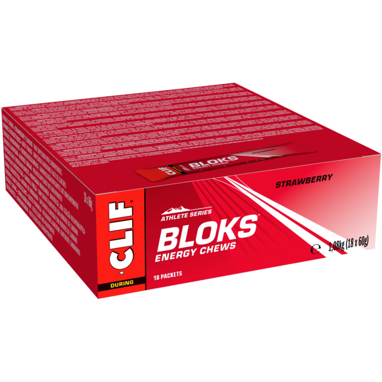 CLIF Bloks Erdbeere;;18 Stk.