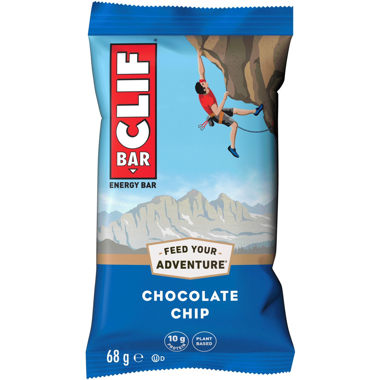 CLIF BAR ENERGIE-RIEGEL SCHOKOCHIPS 68G JE RIEGEL 12 STÜCK IN VERPACKUNGSEINHEIT