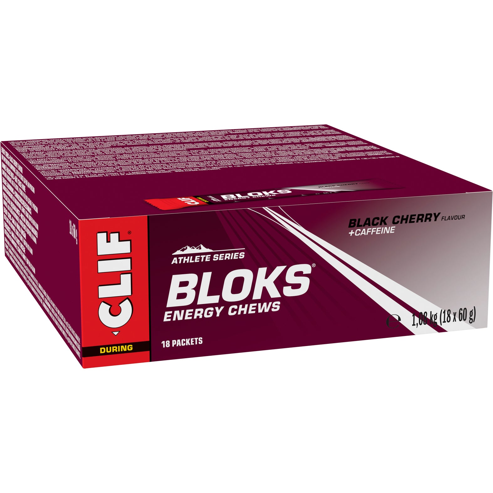 CLIF BLOKS SCHWARZKIRSCHE + KOFFEIN 18 STK