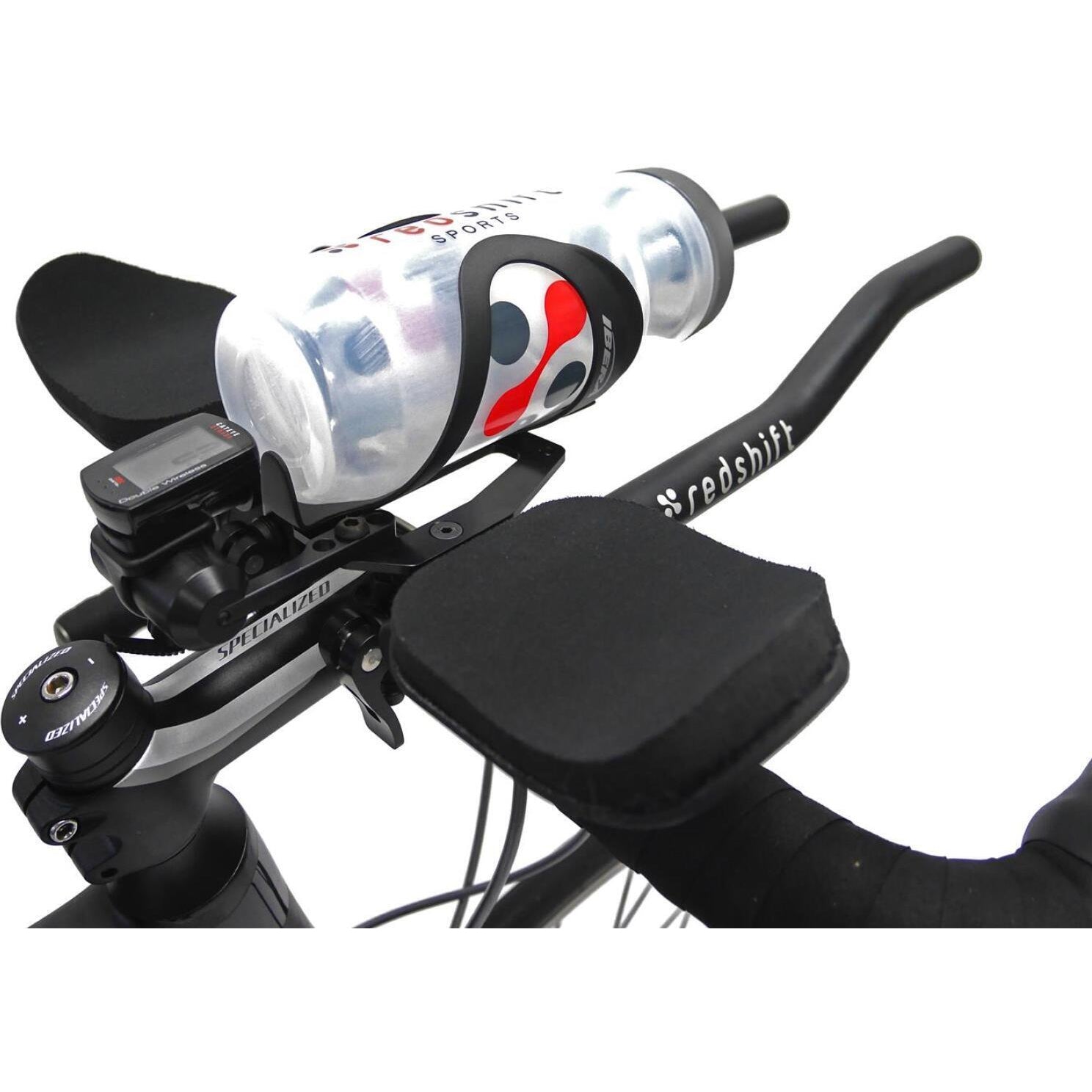 Redshift Wasserflaschenhalter für Quick Release Aero Lenker – Aerodynamische Trinklösung für Triathlon & Zeitfahren
