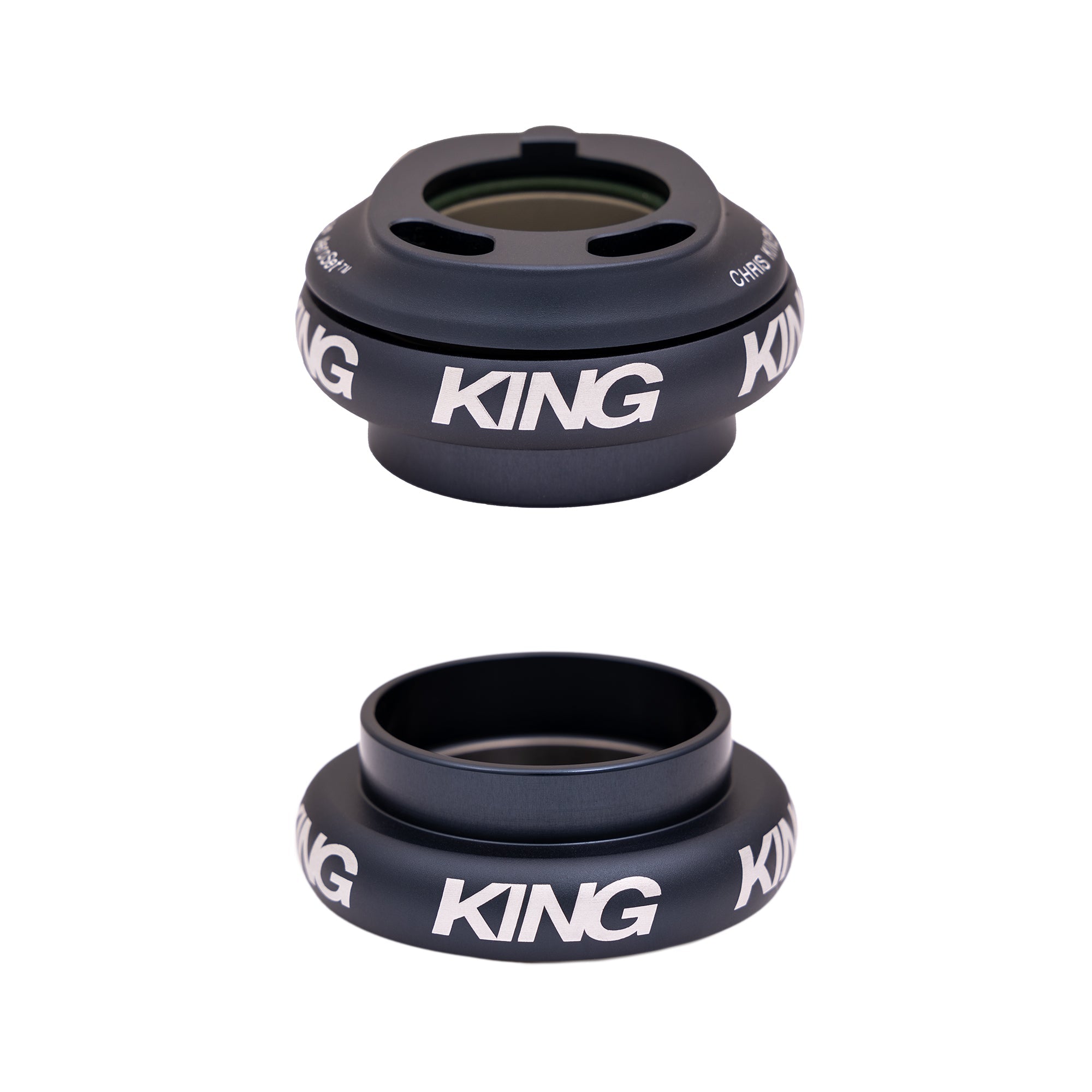 Chris King AeroSet 3 Tapered Steuersatz, FSA, Edelstahl-Lager, 1 1/8"-1.5", GripLock, EC44/28.6 | EC44/40