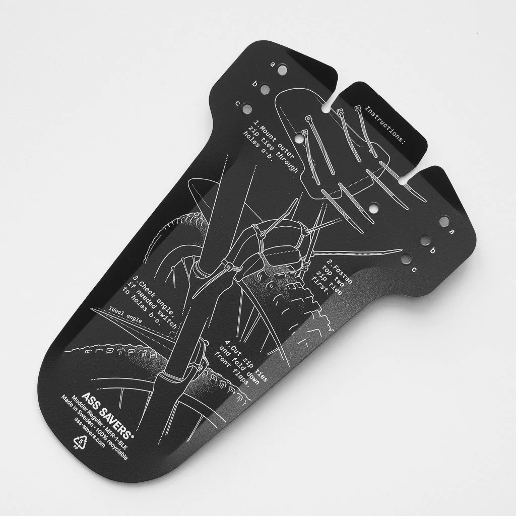 Ass Savers MFR-1 Mudder, Spritzschutz VR, black